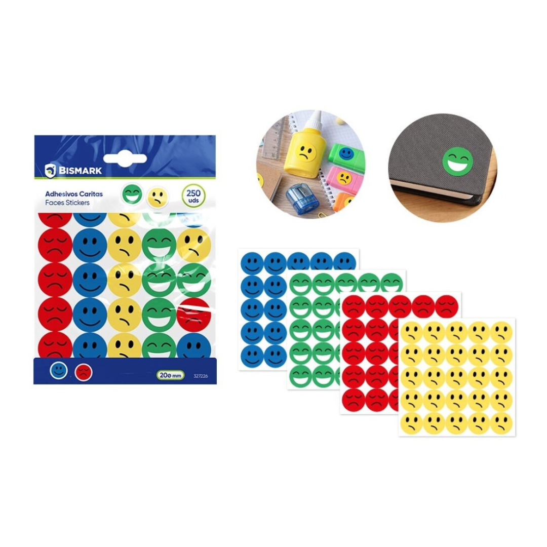 Autocolantes Caras e Icons 2cm PSS