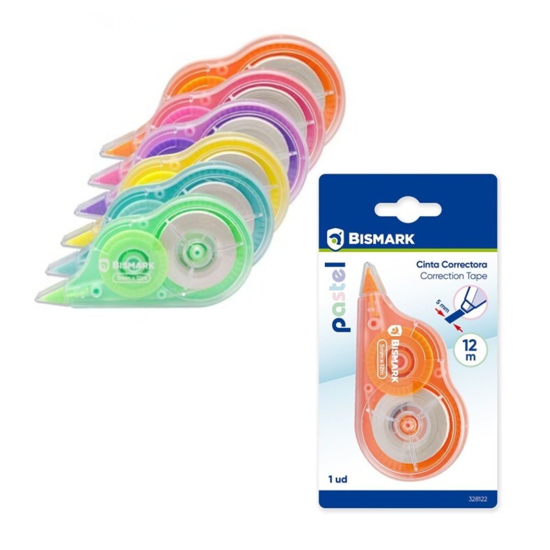 Bismark PSS 12m Pastel Correction Tape