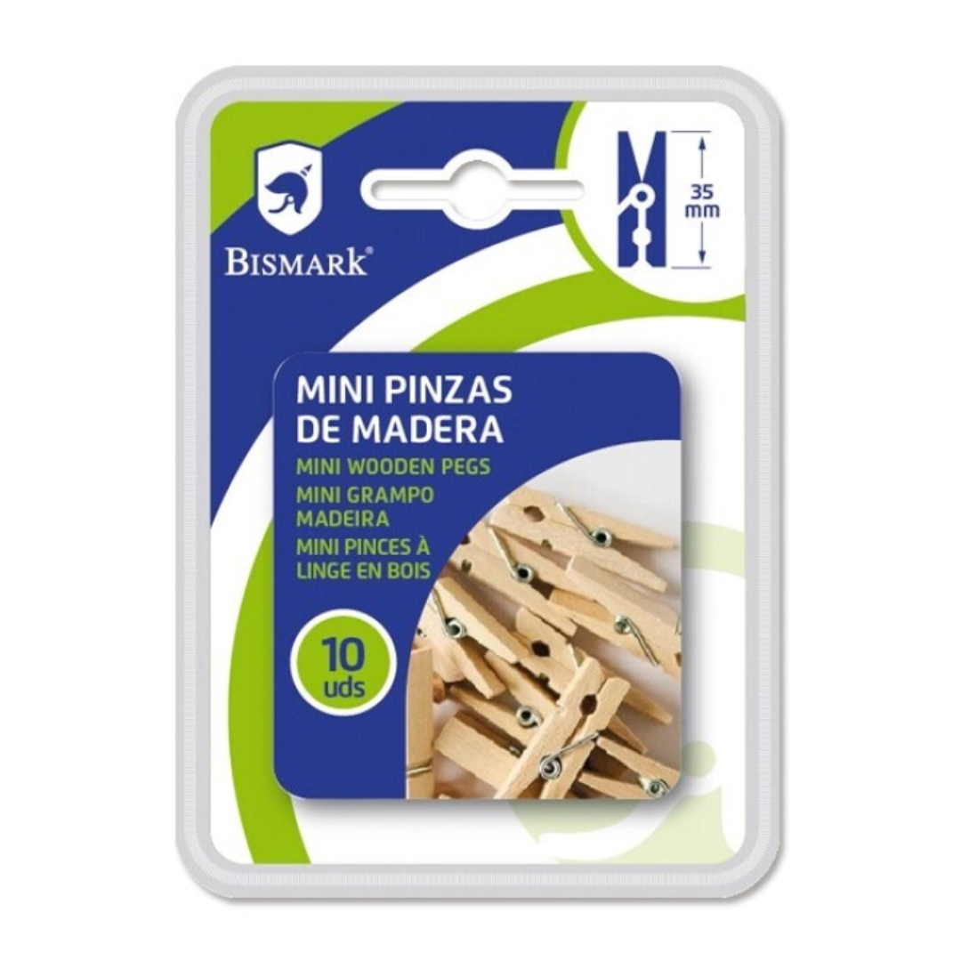 Mini Wooden Spring 3.5 cm, 10 pcs. Bismark PSS
