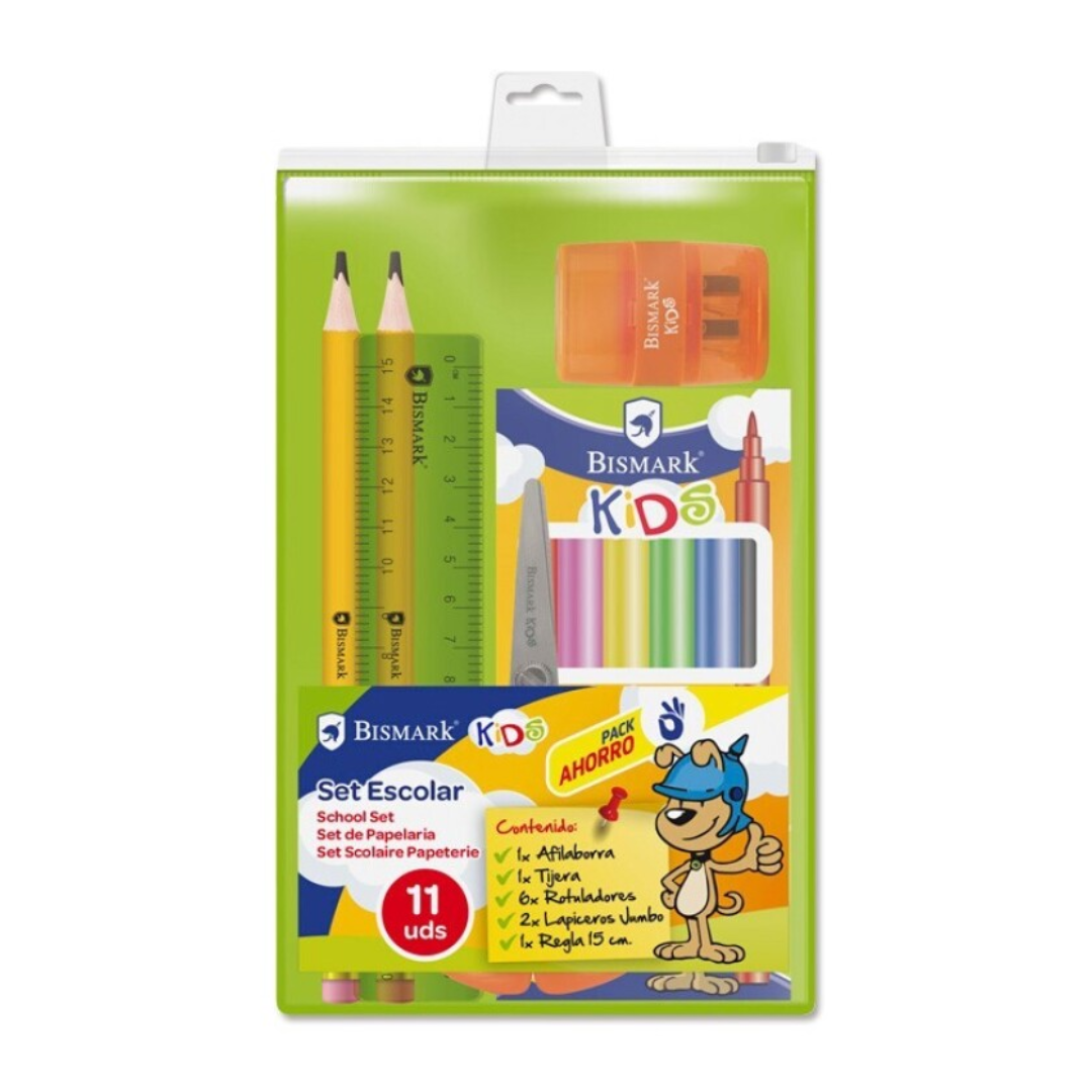 Cj School Supplies 11-piece set Bismark PSS
