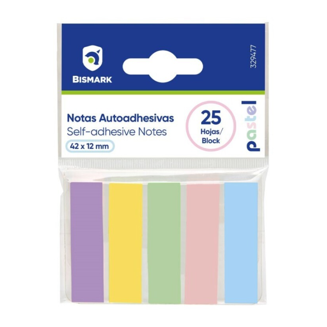Bismark PSS 5-colour pastel sticky notes