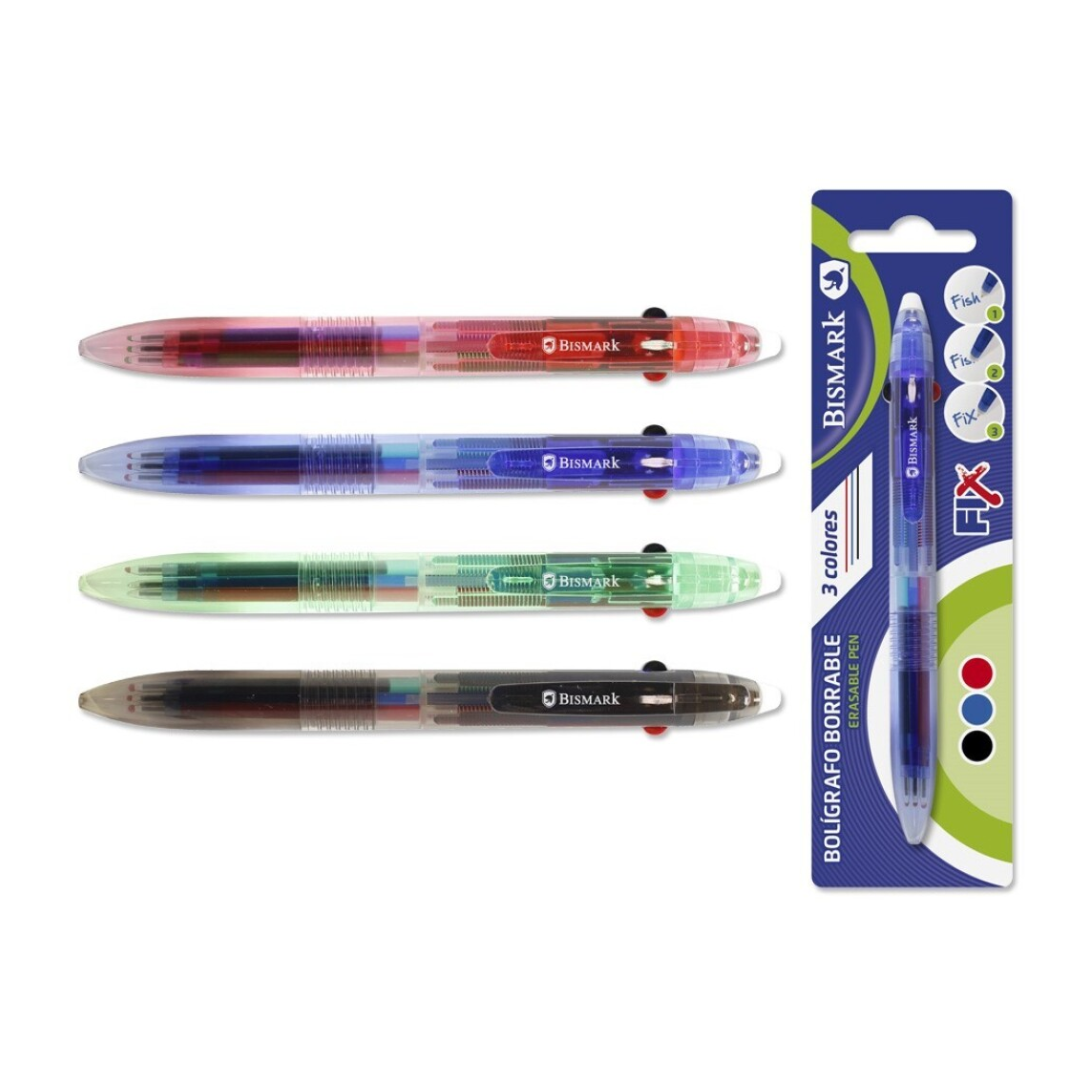 Esferog. Erasable 3x1 Bismark PSS
