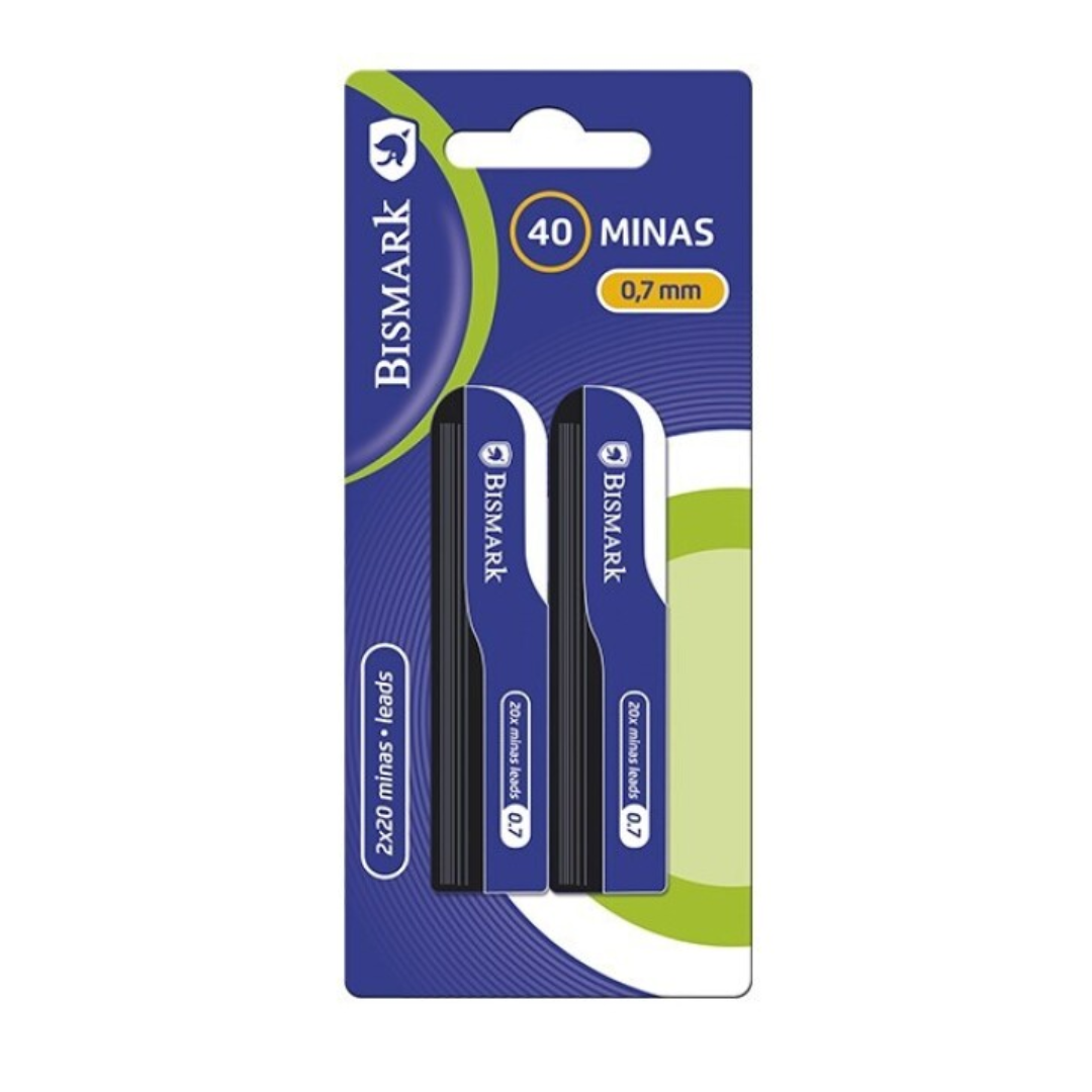 0.7 mm drill bits, 2 x 20 pcs. Bismark PSS