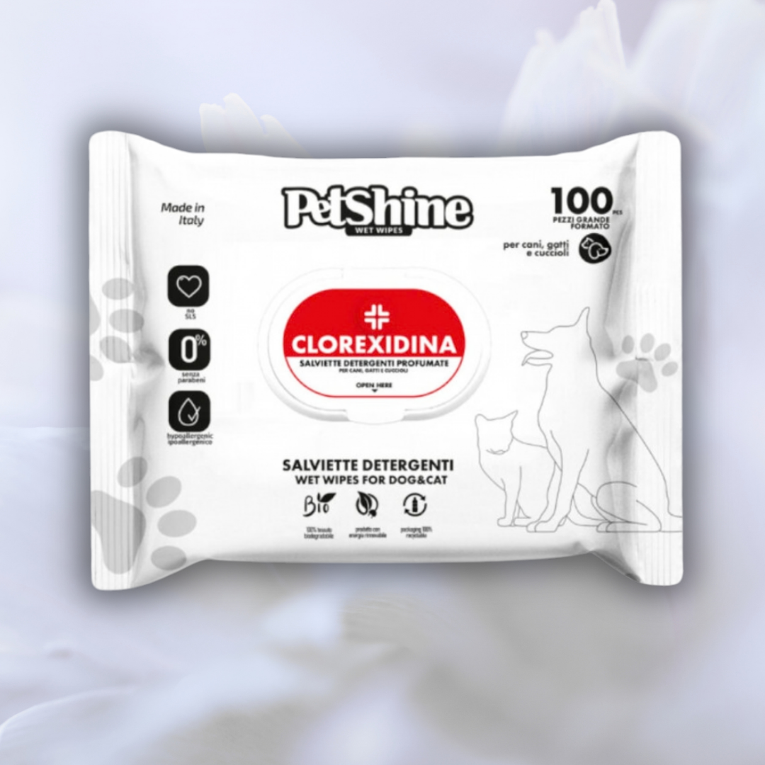 Chlorhexidine Wipes – Economy Pack, 100 units. Pet Shop. PP