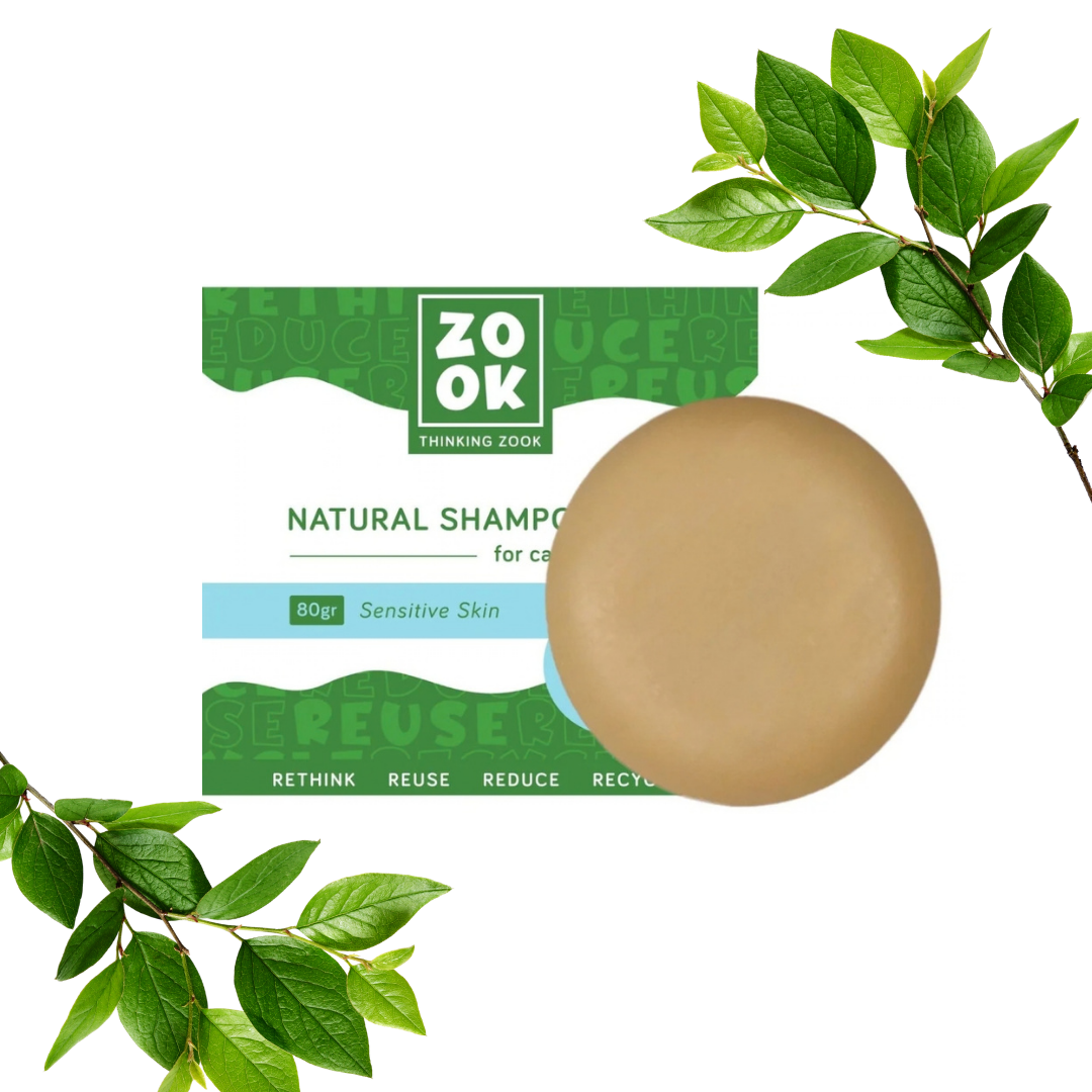 Zook PP Solid Shampoo for Frequent Use, 80g
