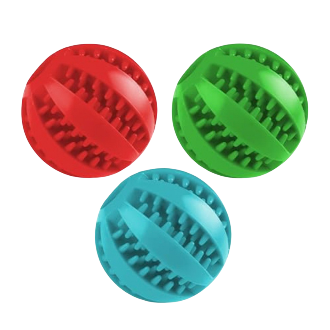 Brinq. Rubber Molar Ball for Dogs, 7cm, YMY