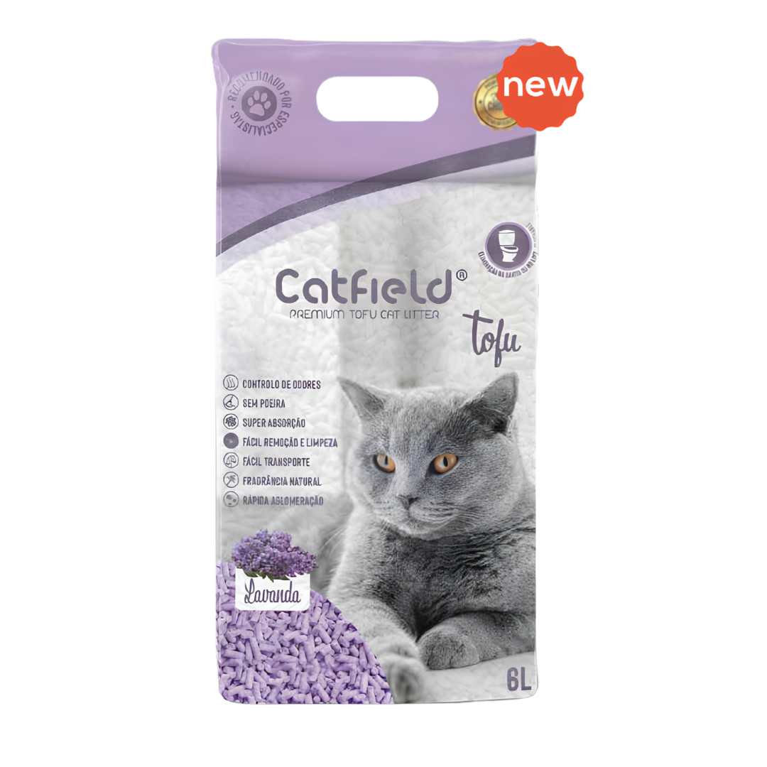 CATFIELD Lavender Tofu Cat Litter 6l