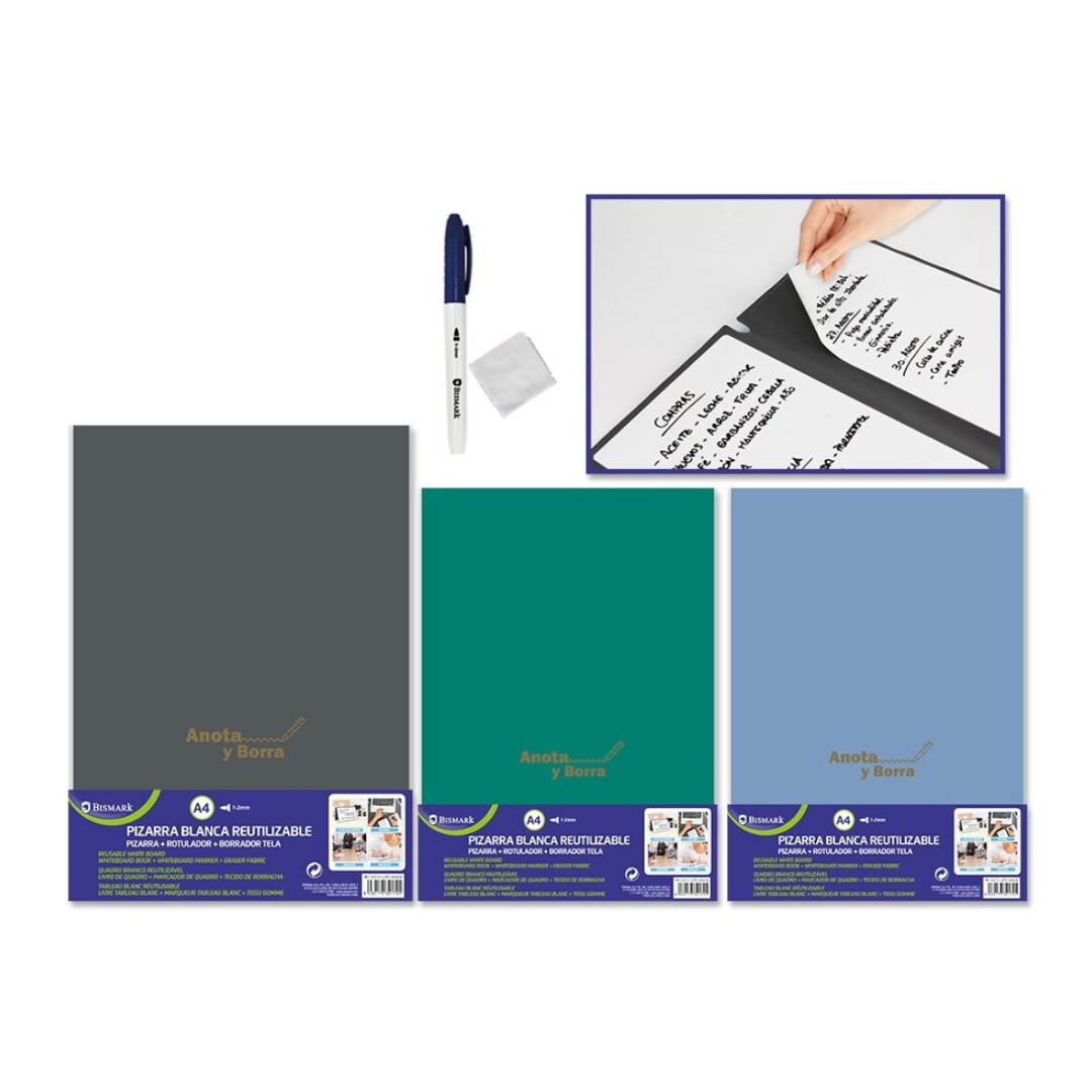 Reusable A4 Whiteboard + PSS Marker