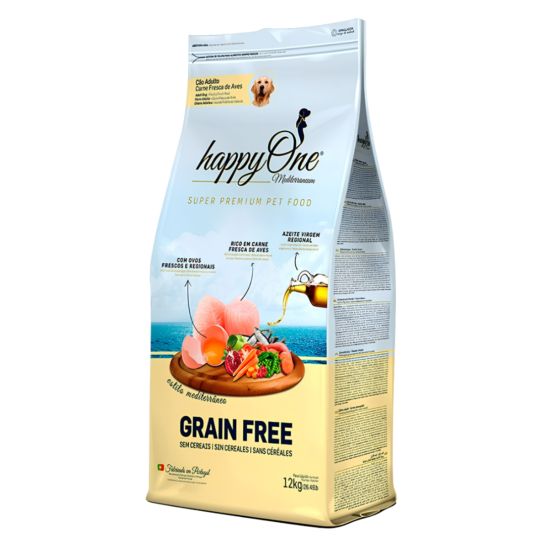 HappyOne Mediterraneum Cao Adult 12kg