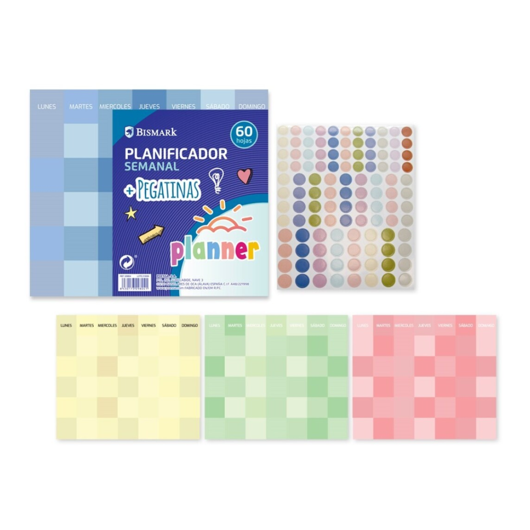 PSS Adhesive Weekly Planner