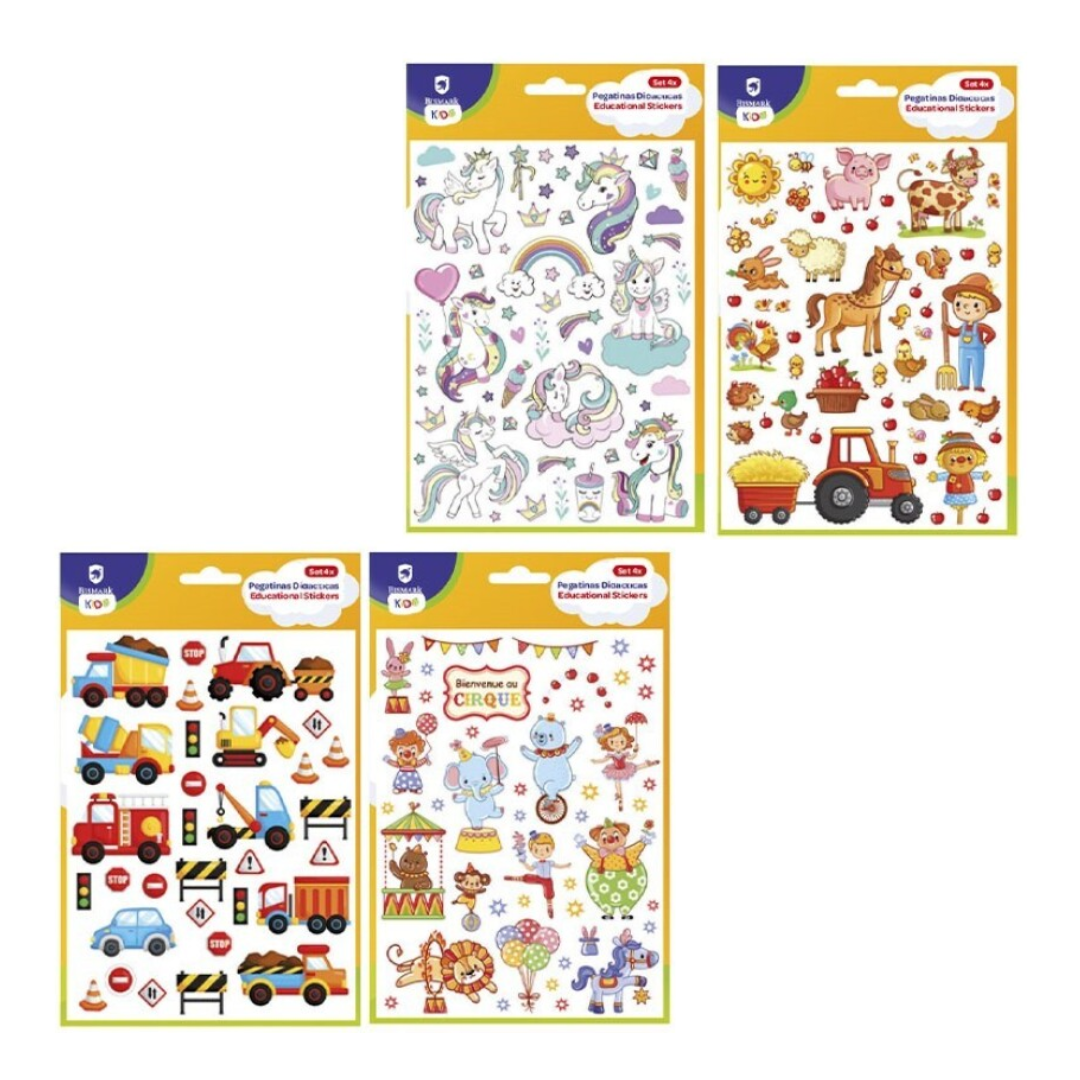 Educational stickers PSS