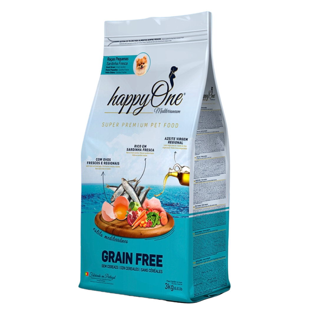 HappyOne Mediterraneum Small Breed Dog Sardines 3kg