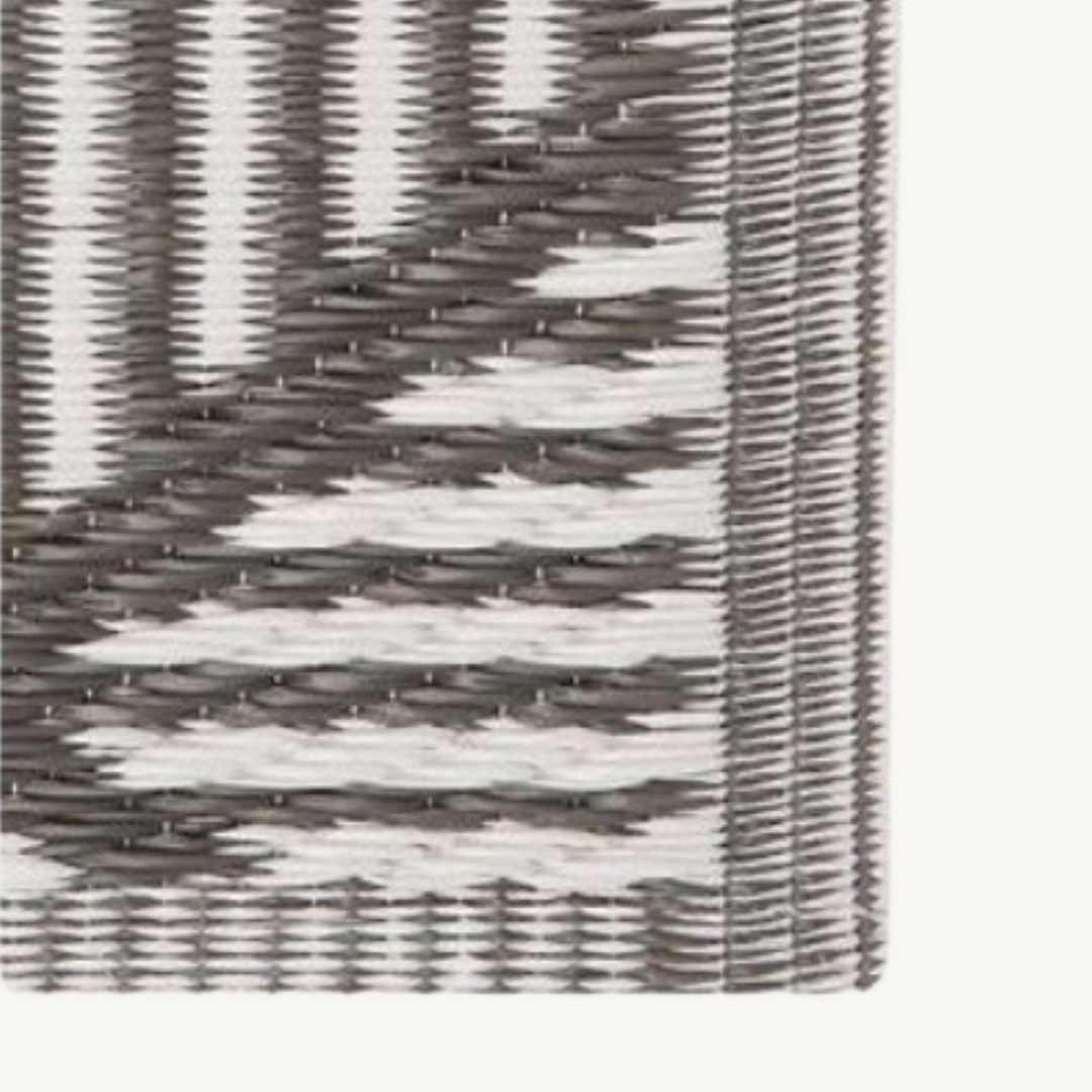 Tapete Losangos Branco Gris 60x150cm AR