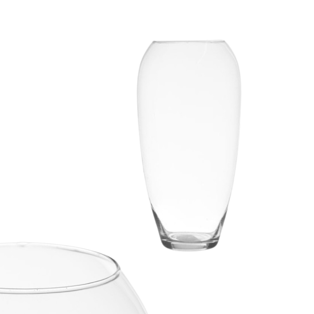 SMALL ABALONED GLASS VASE – AIR