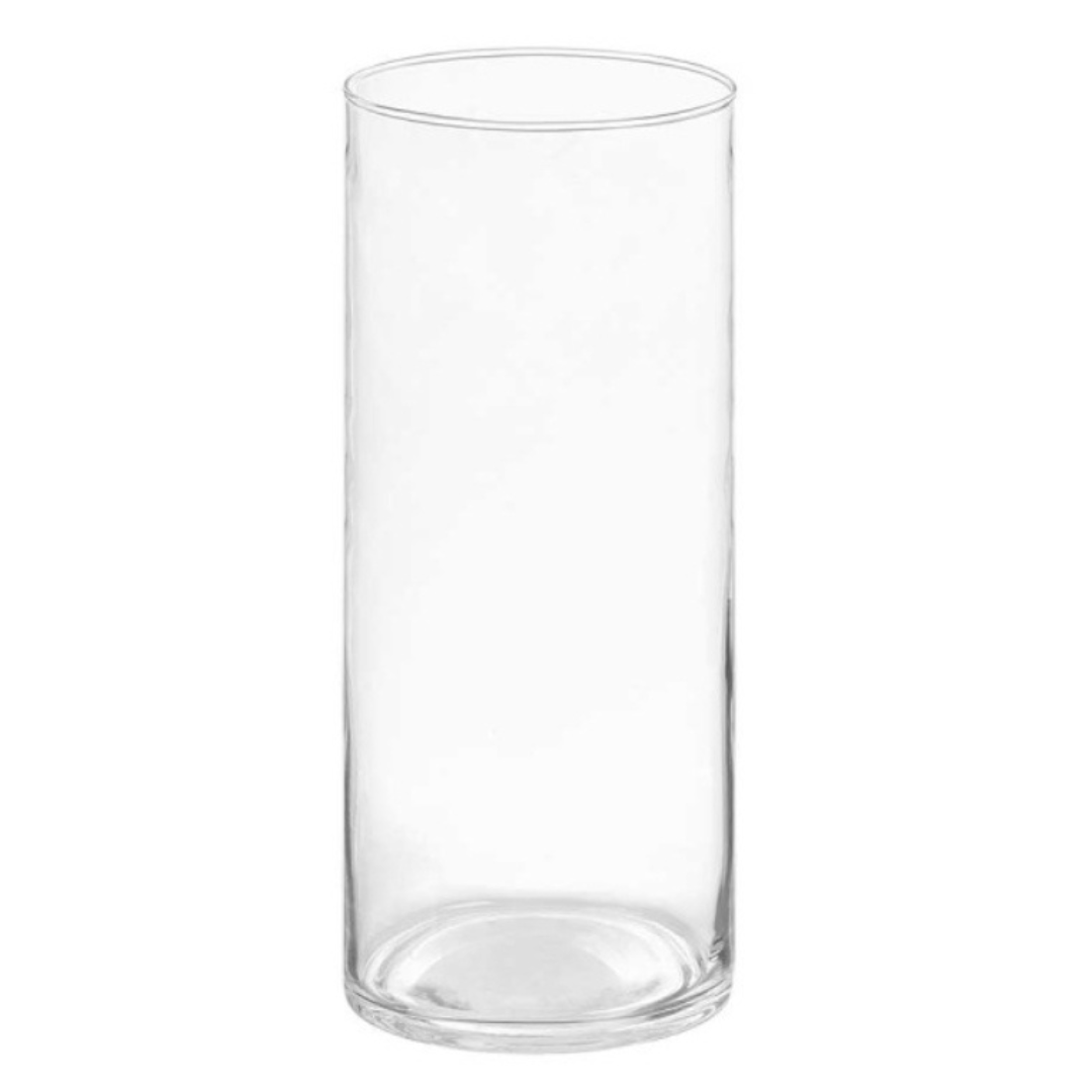 4x12cm Cylindrical Glass Vase AR