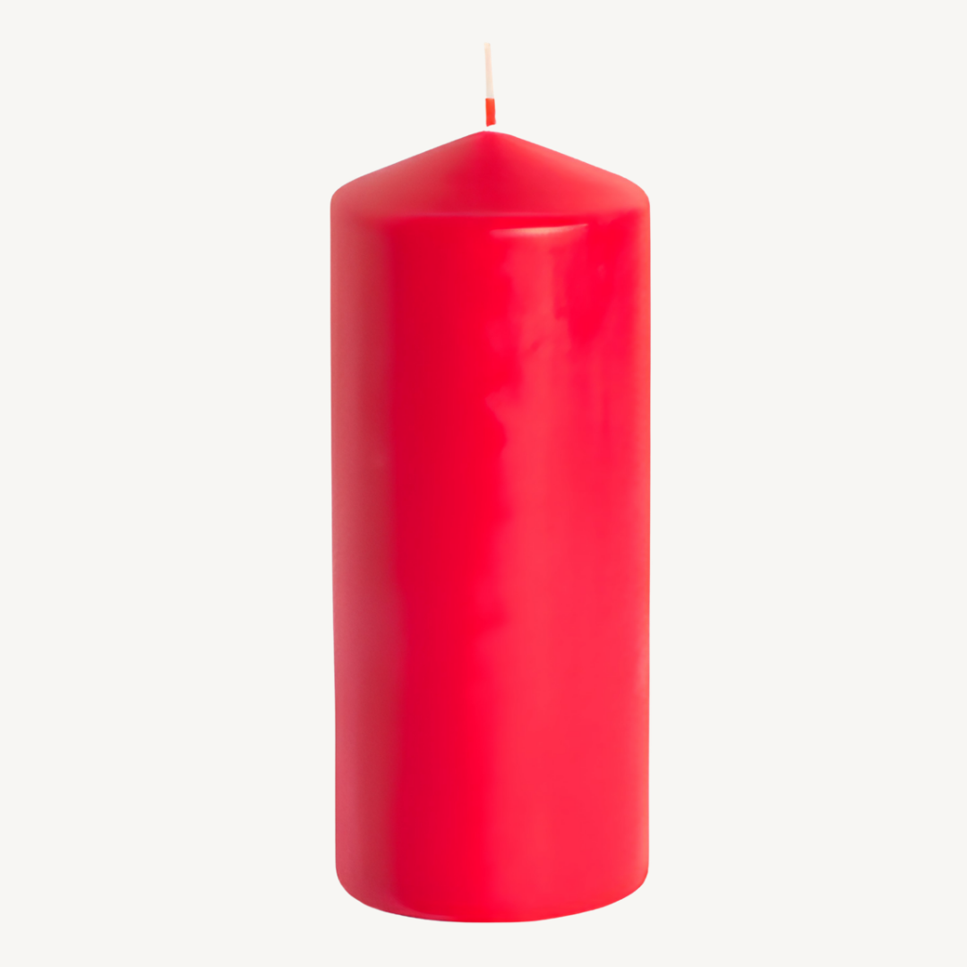 20CM CREAM TACO CANDLE AR