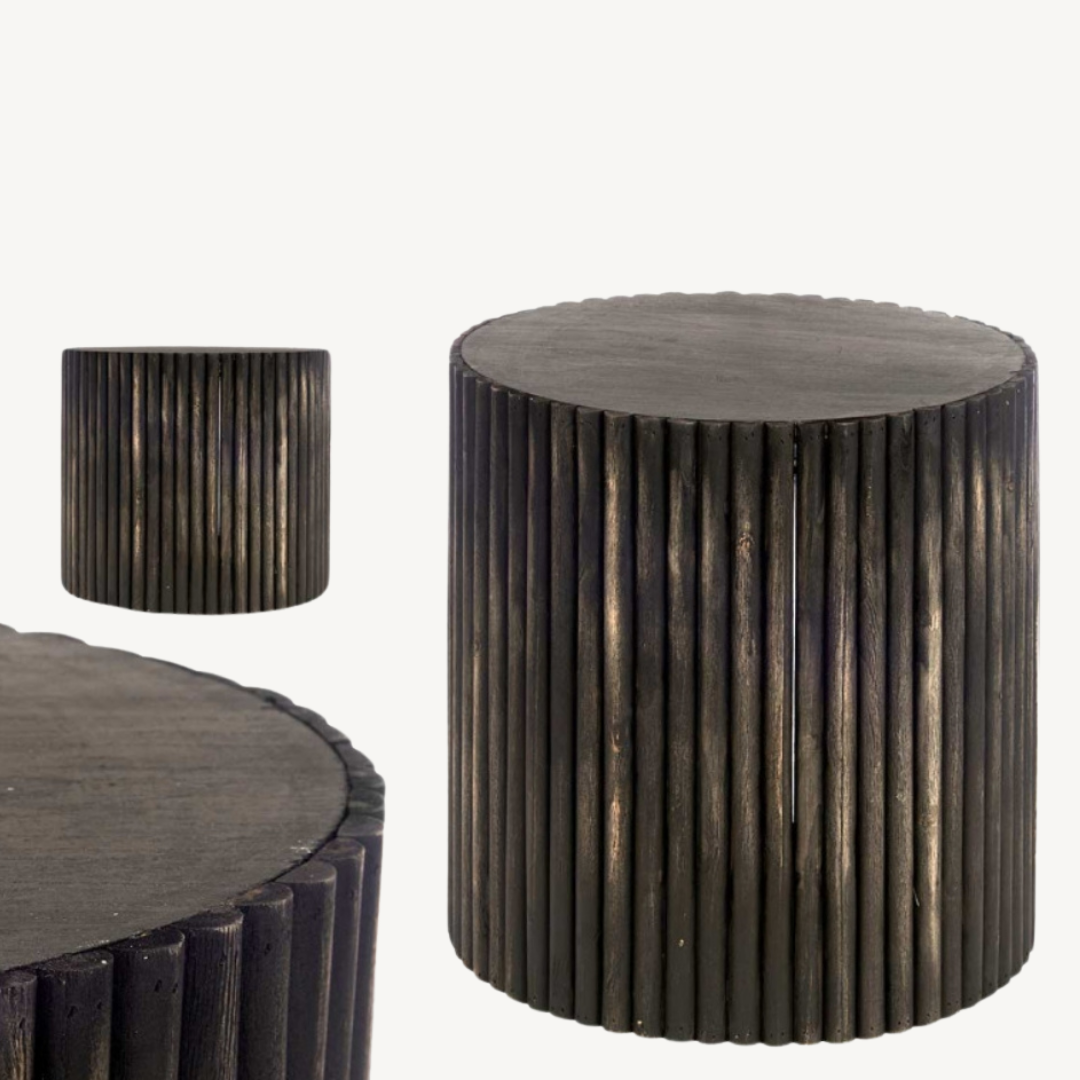Black Coffee Table 47x47x44cm AR