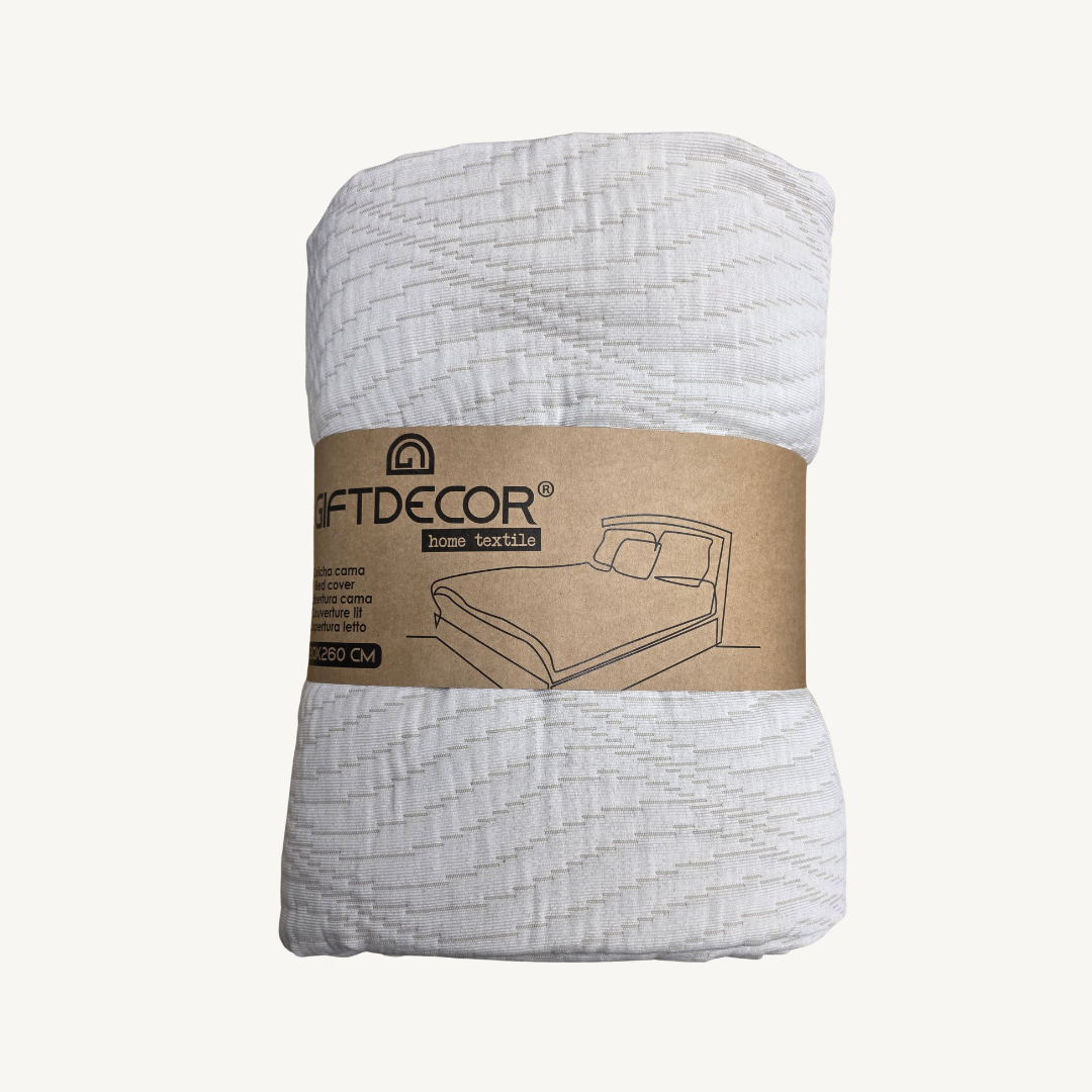 STANDARD BED SPREAD, AGUA BEIGE, 240X260CM, AR