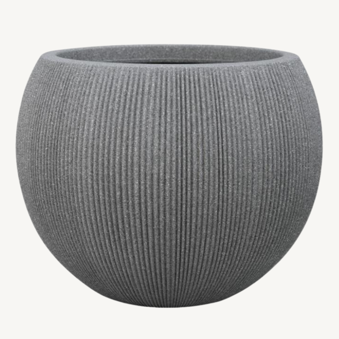 Mixed Grey Vase 37x30cm M AB