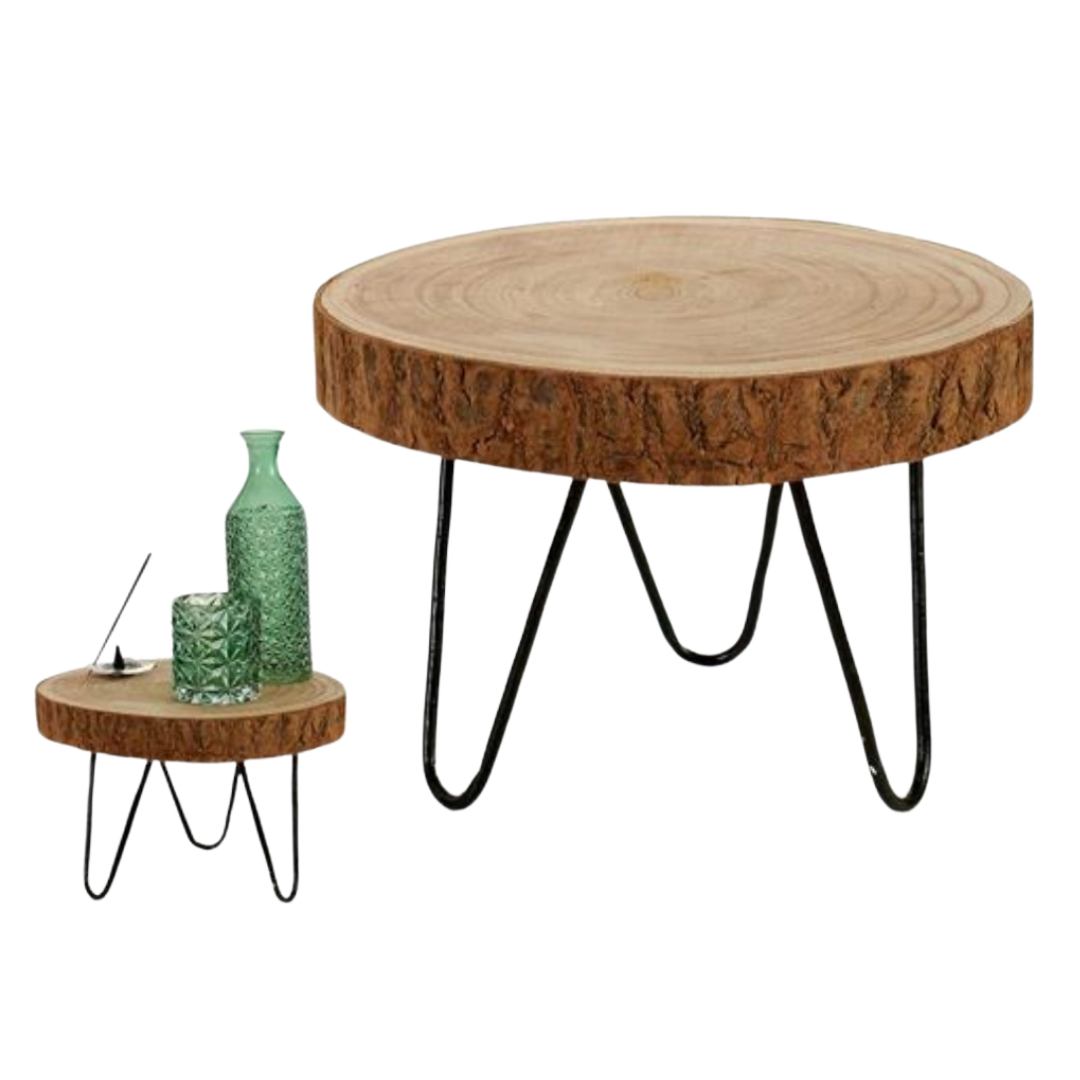 Decorative Log Stand, Diameter 28cm AR