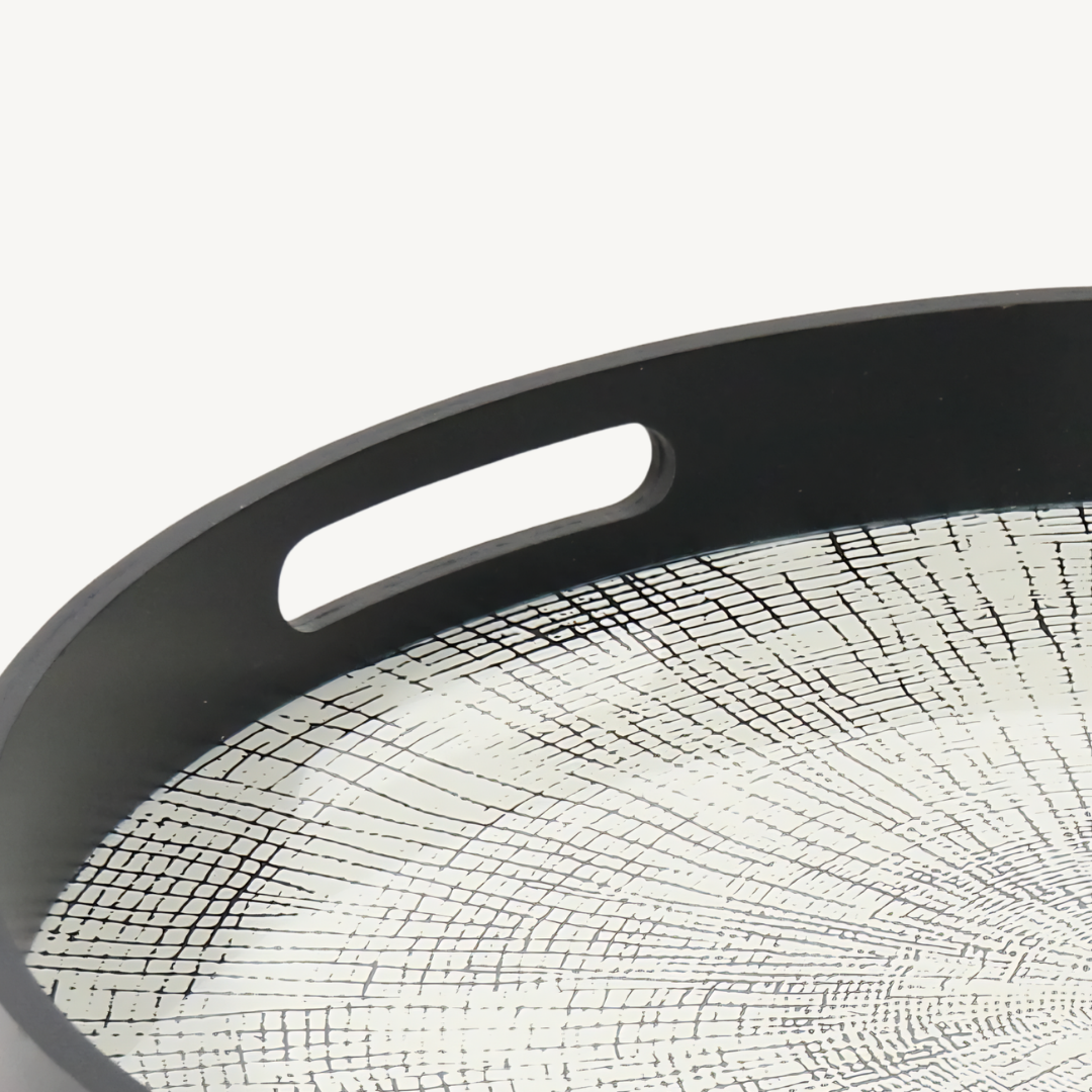 Black Tray 40cm M AB