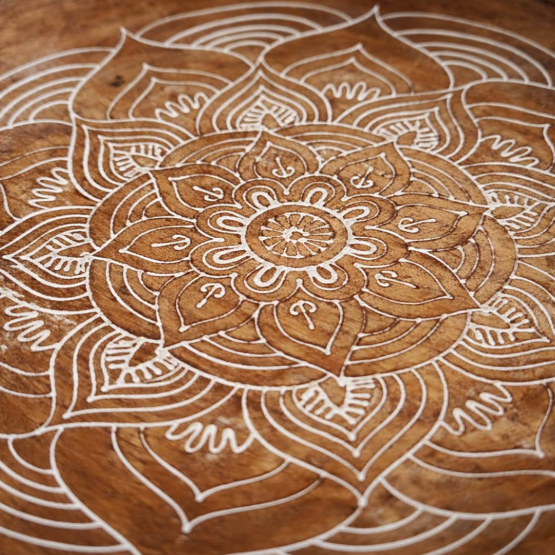 Mangueira Wooden Plate 37x37cm KP