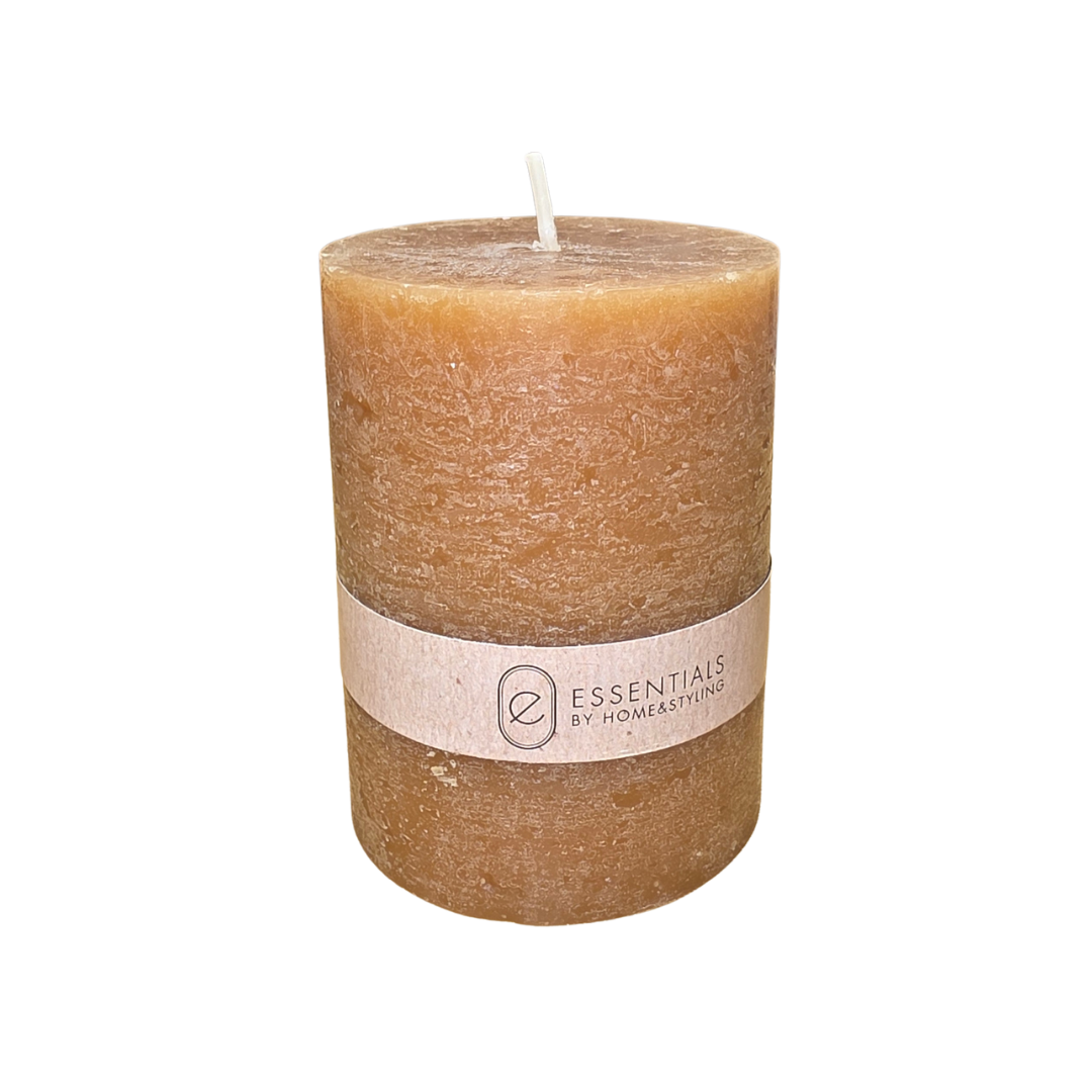 Rustic candle 6 x 8 cm KP