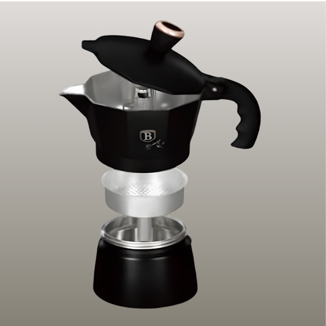 Cafeteira 6 Chávenas; Coleção Black Rose BLH