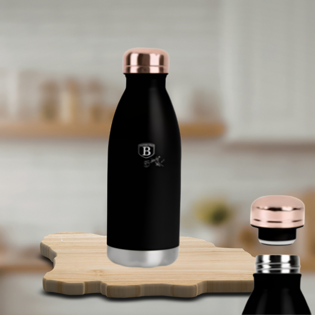 0.5L flask-style thermos flask, Black Rose BLH Collection