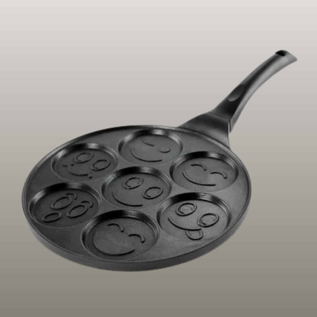 Emoji 7-Pocket Pancake Pan 26cm, Black Rose Collection BLH