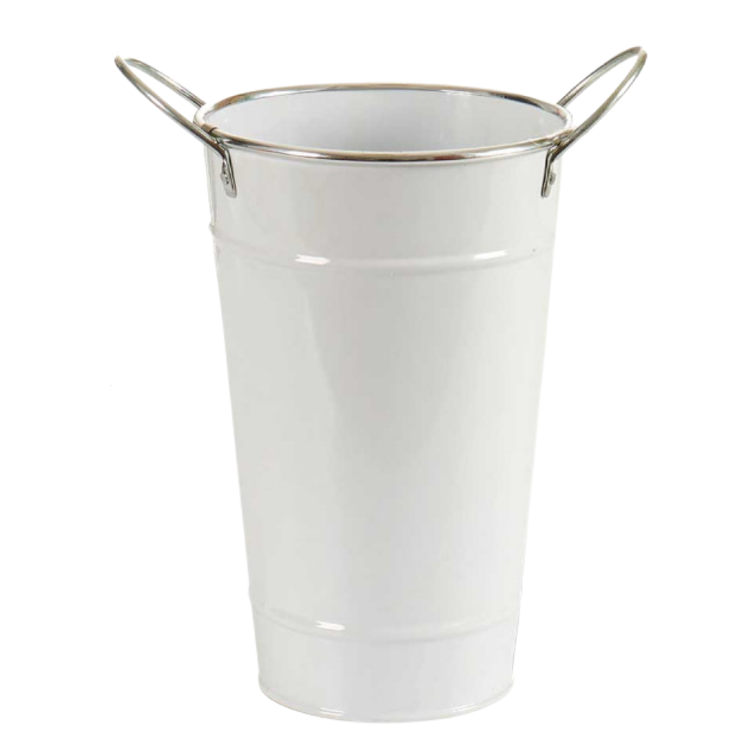 BALDE ALTO C ASAS BRANCO FIO PRATA AR