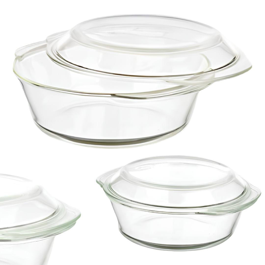 2000ml borosilicate casserole dish AR