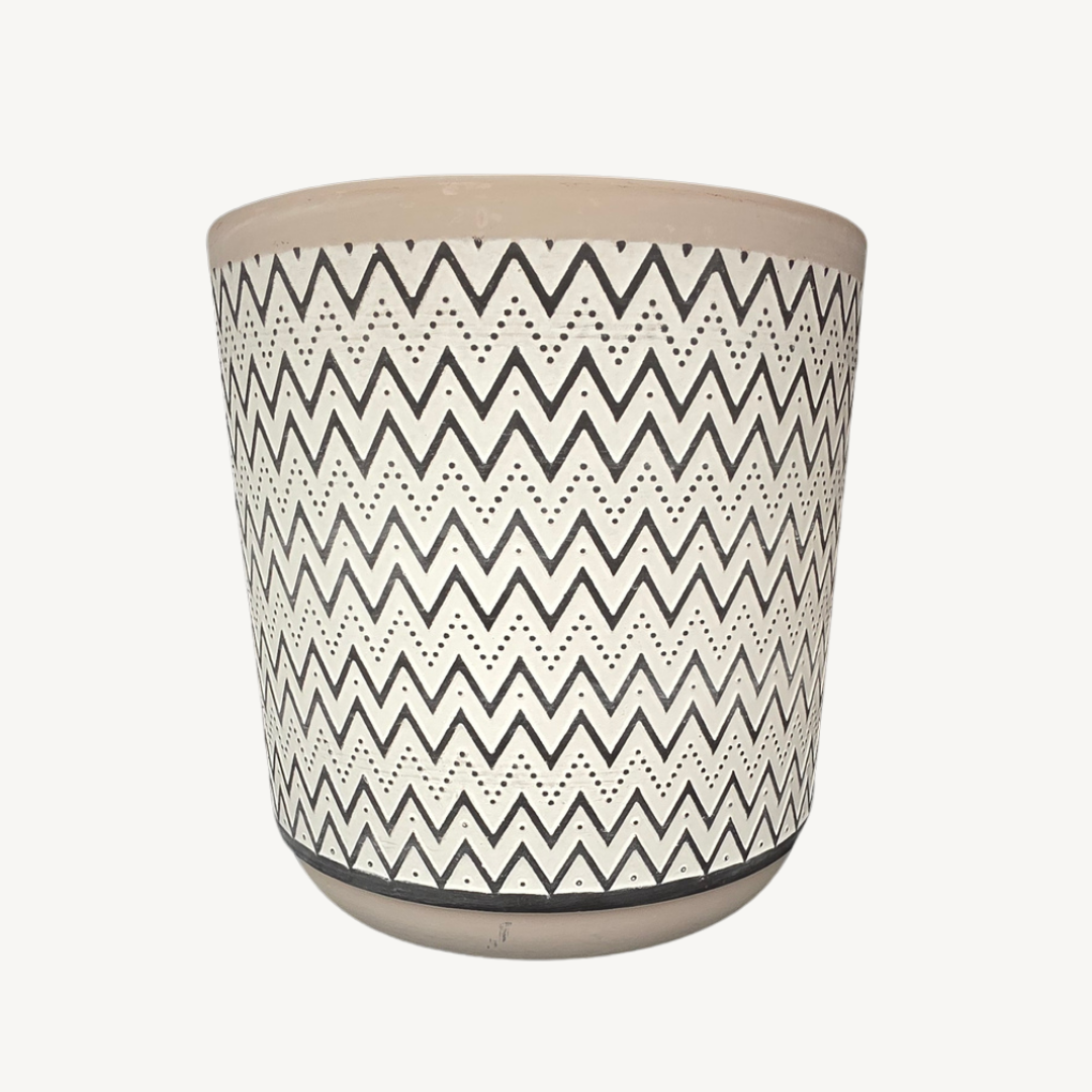 VASO CERAMICA COR CIMENTO SORT 3 AR