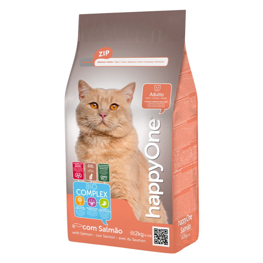 HappyOne Cat Salmon, Rice and Peas 2kg PM