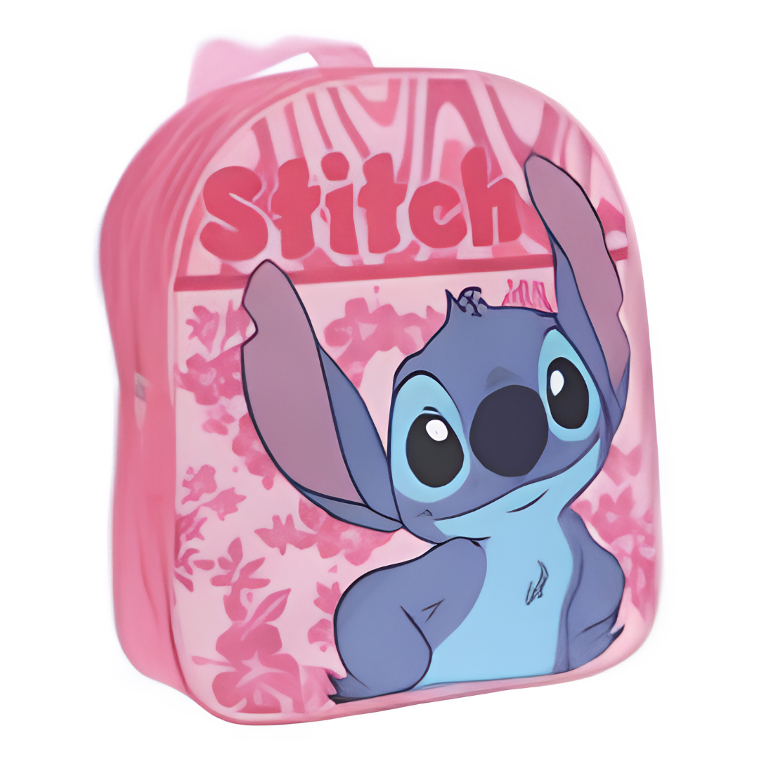 Lilo & Stitch Pink Backpack 1 ZT Closure