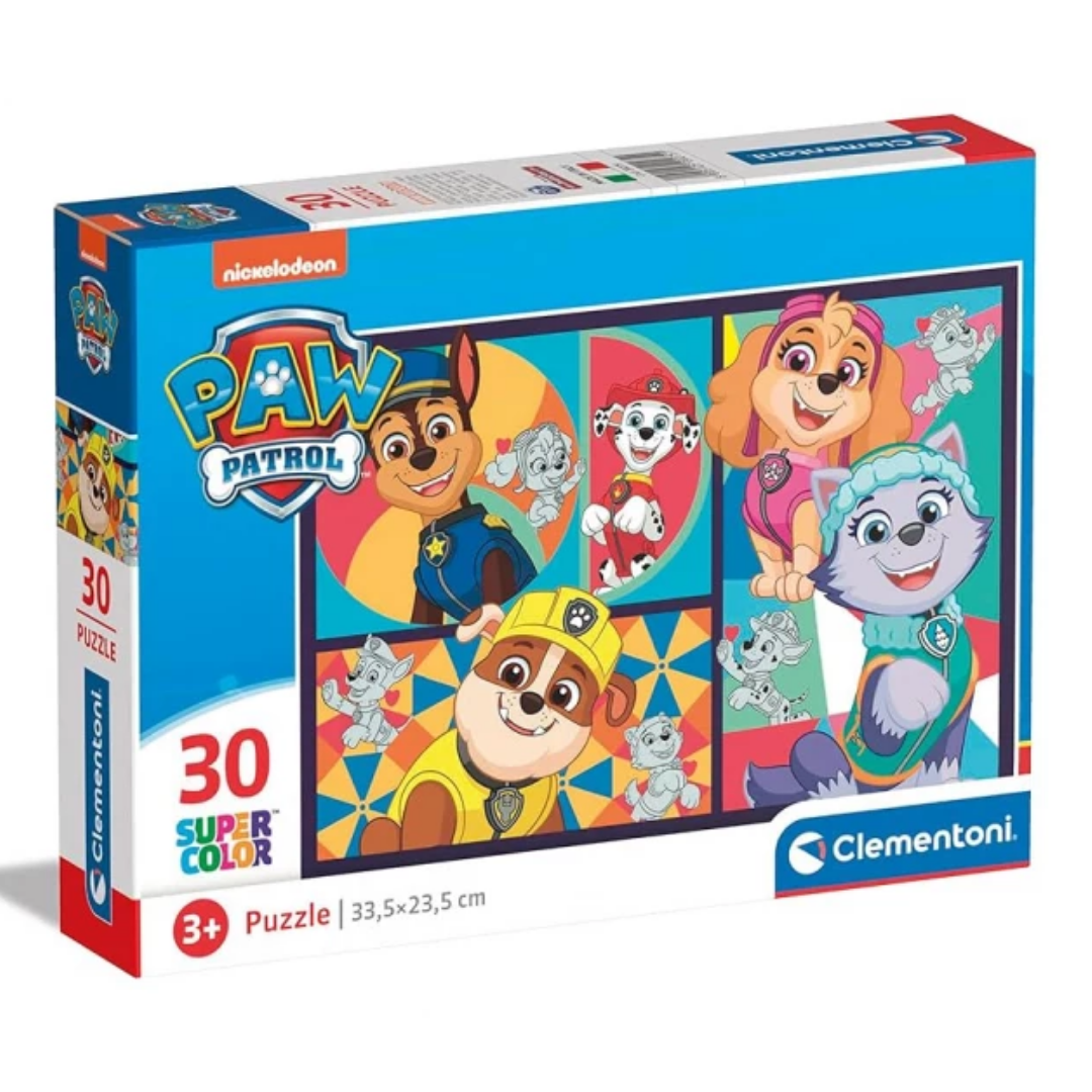 30-piece Clementoni ZT Paw Patrol Shapes Jigsaw Puzzle