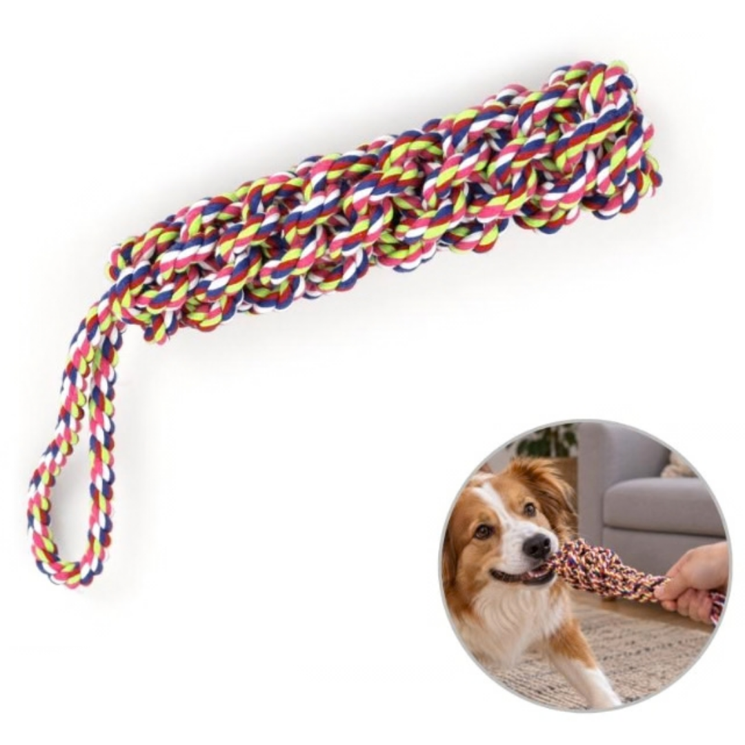 40CM YMY BRAIDED ROPE PET TOY