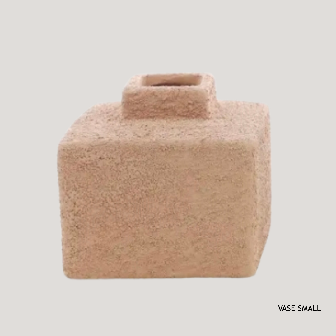 Salmão AB Square Sand-Finish Ceramic Jug (P)