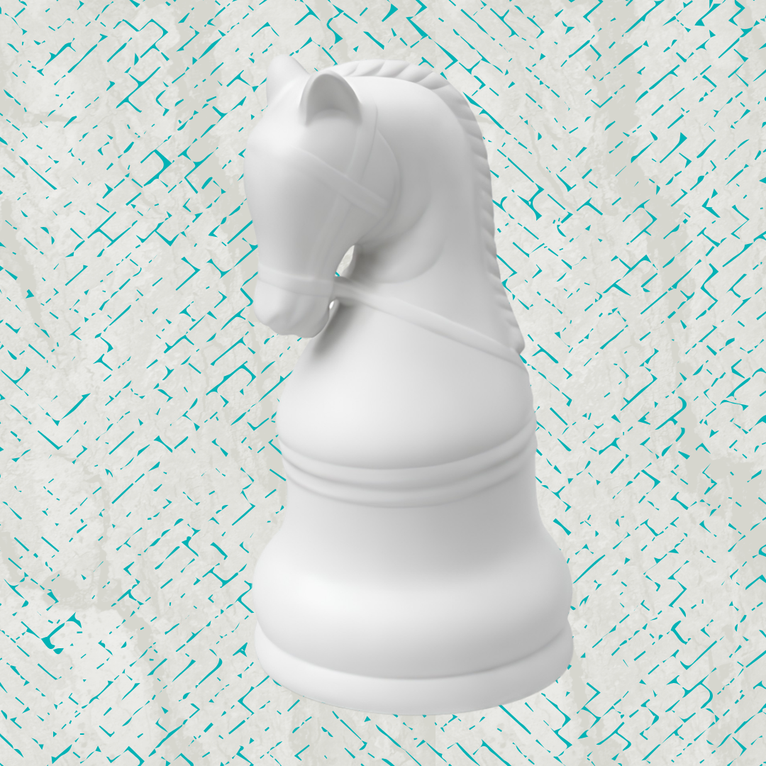 Cerâminca 17cm Chess Piece: Knight AB